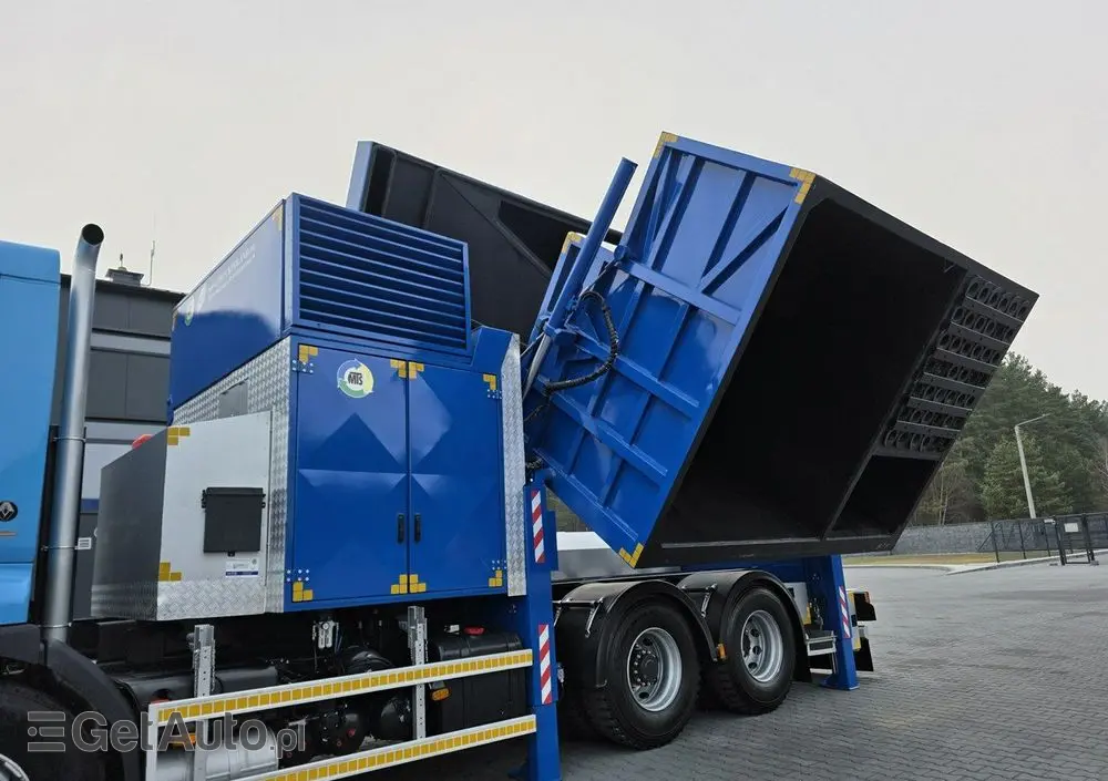 RENAULT MTS DINO 3 odkurzacz koparka ssąca substancje sypkie 