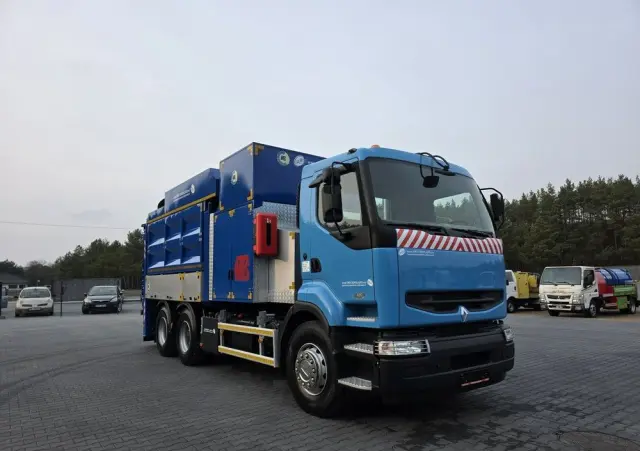 RENAULT MTS DINO 3 odkurzacz koparka ssąca substancje sypkie 