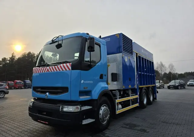 RENAULT MTS DINO 3 odkurzacz koparka ssąca substancje sypkie 