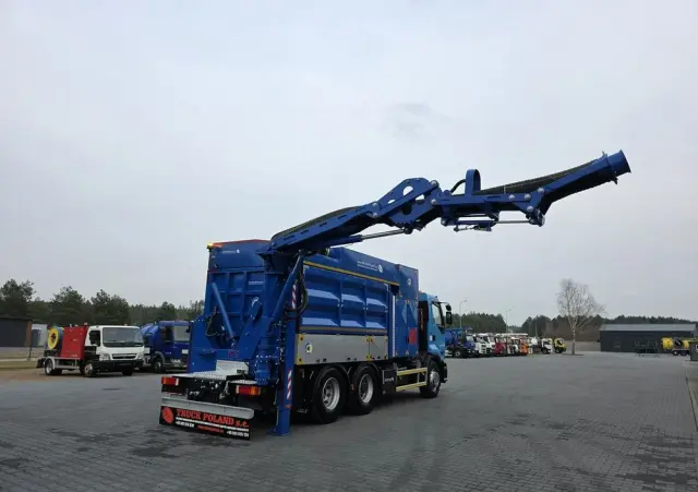 RENAULT MTS DINO 3 odkurzacz koparka ssąca substancje sypkie 