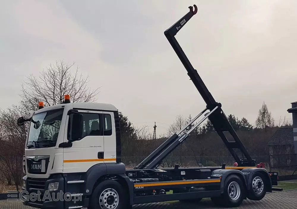 MAN TGS 26.420 E6 HAKOWIEC HS20 6x2 3-OSIE 