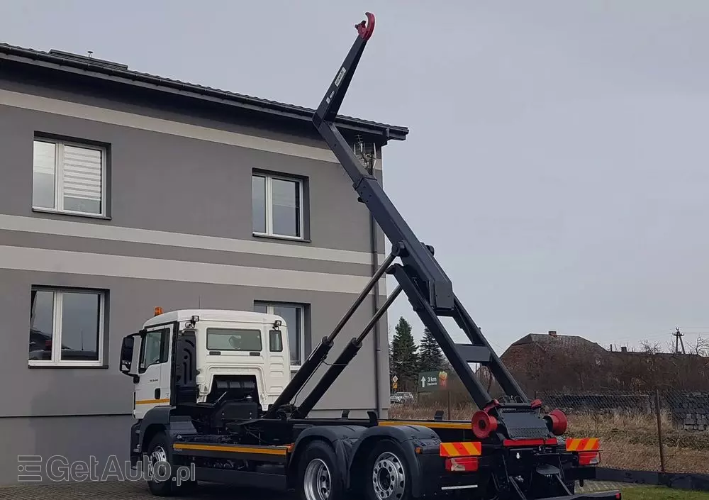 MAN TGS 26.420 E6 HAKOWIEC HS20 6x2 3-OSIE 