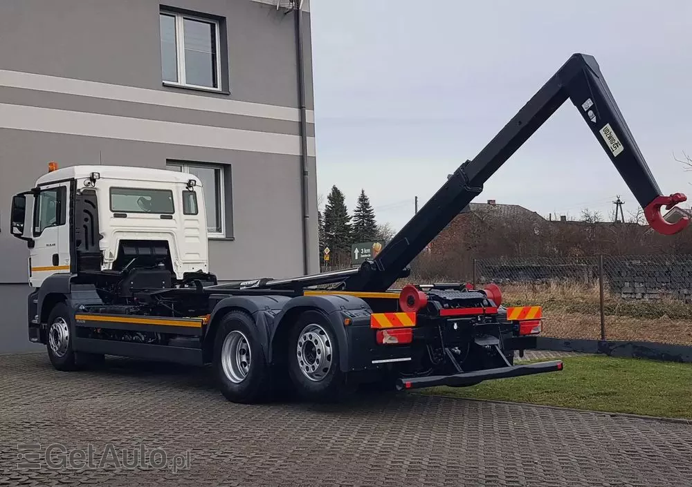 MAN TGS 26.420 E6 HAKOWIEC HS20 6x2 3-OSIE 