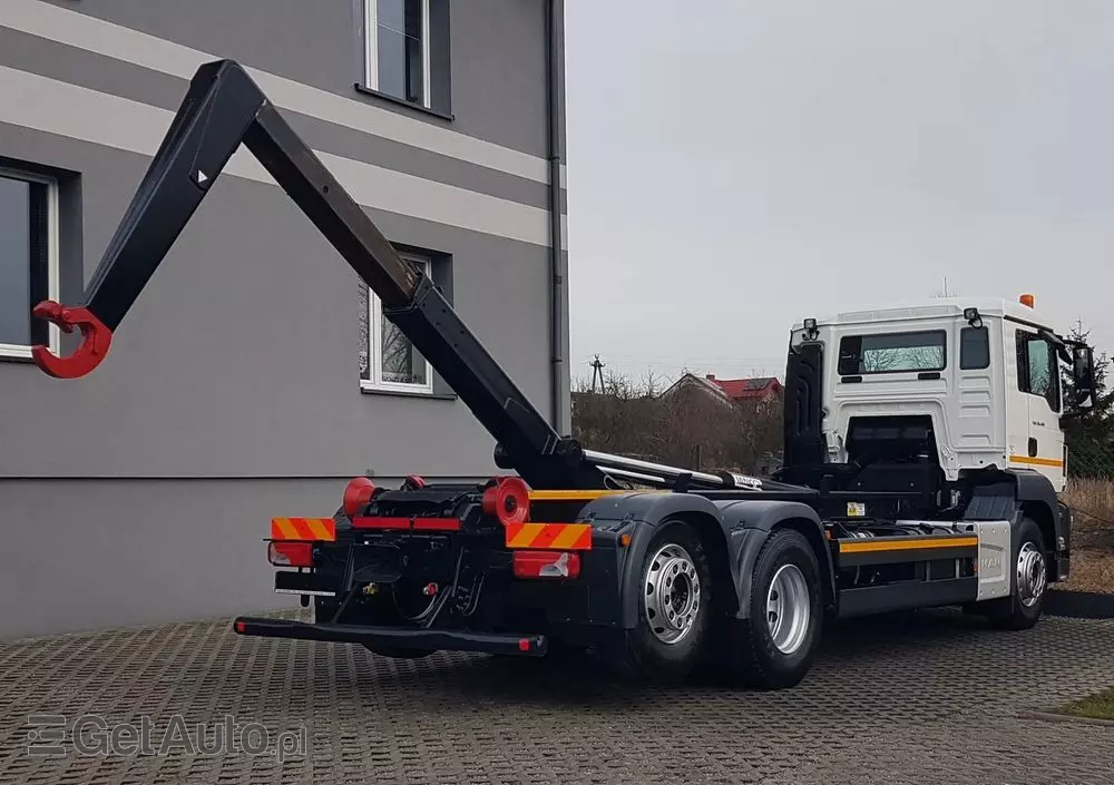 MAN TGS 26.420 E6 HAKOWIEC HS20 6x2 3-OSIE 