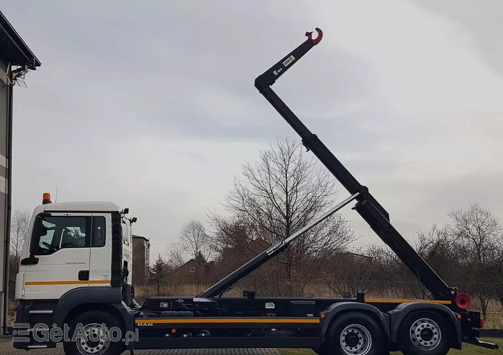 MAN TGS 26.420 E6 HAKOWIEC HS20 6x2 3-OSIE 
