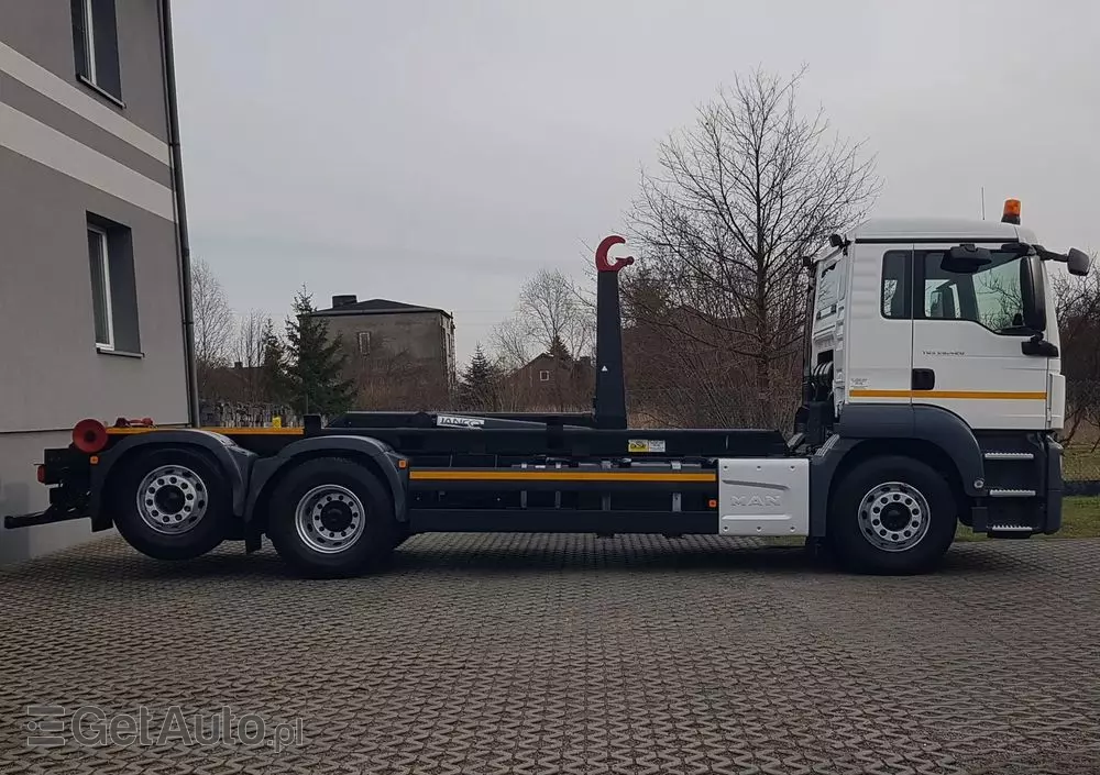 MAN TGS 26.420 E6 HAKOWIEC HS20 6x2 3-OSIE 