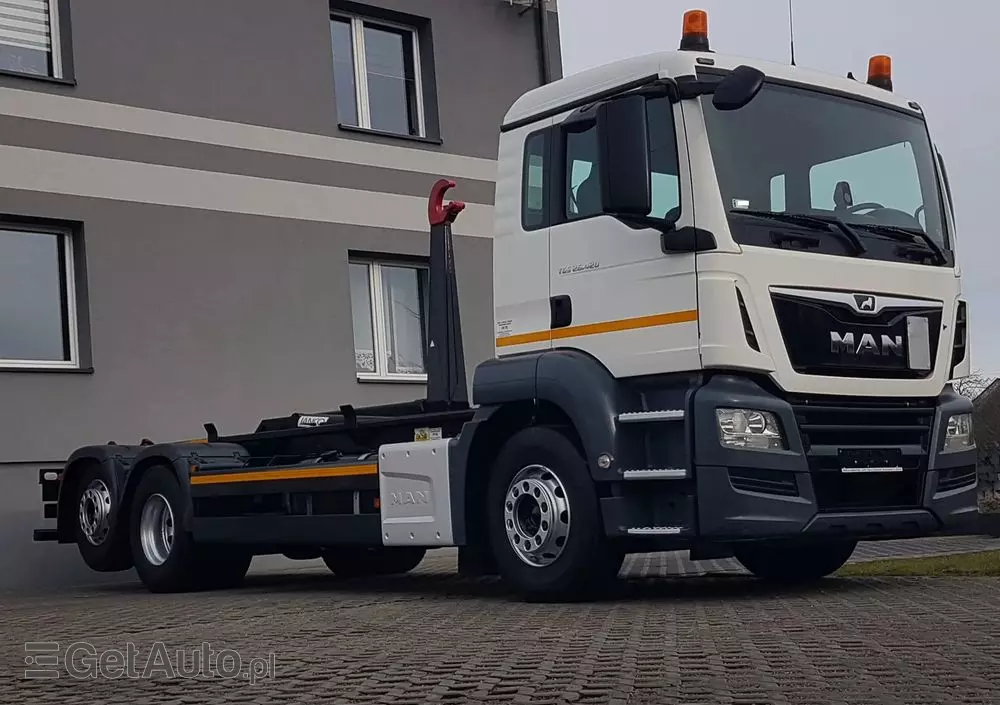 MAN TGS 26.420 E6 HAKOWIEC HS20 6x2 3-OSIE 