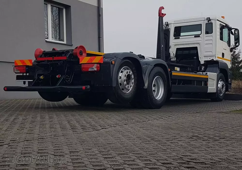 MAN TGS 26.420 E6 HAKOWIEC HS20 6x2 3-OSIE 