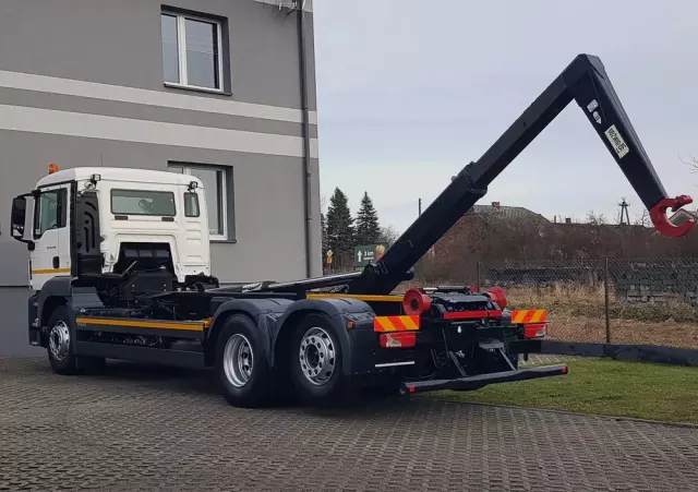 MAN TGS 26.420 E6 HAKOWIEC HS20 6x2 3-OSIE 