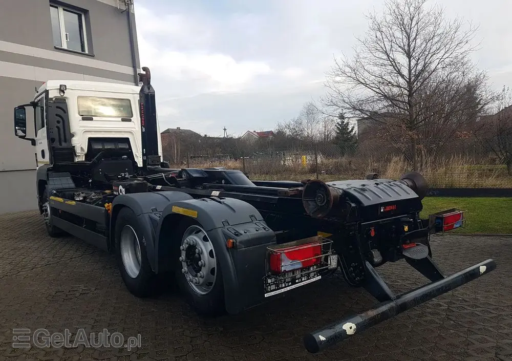 MAN 26.430 TGS 3-OSIE HAKOWIEC MULTILIFT OPTIMA 20S HIAB KLIMA 6x2 