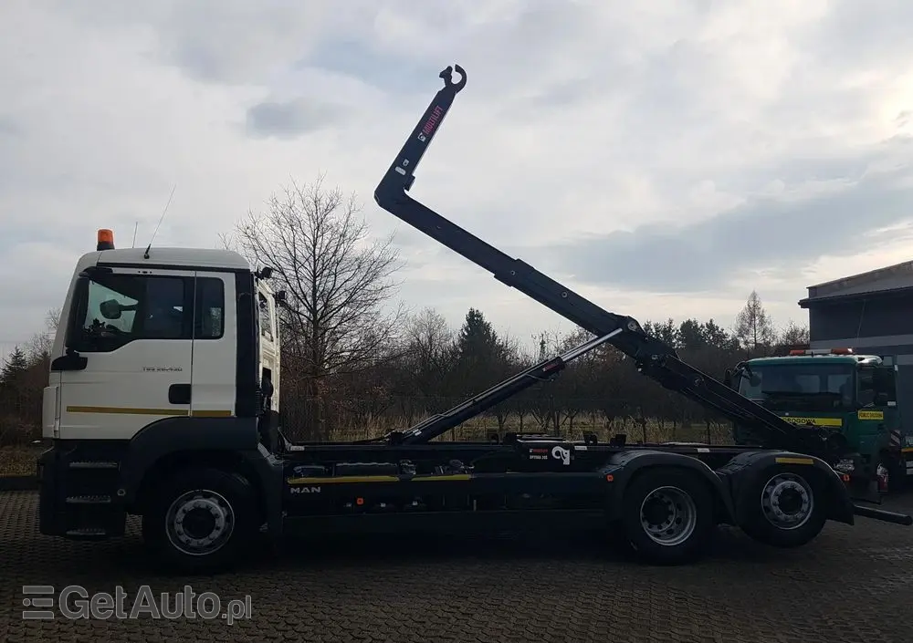 MAN 26.430 TGS 3-OSIE HAKOWIEC MULTILIFT OPTIMA 20S HIAB KLIMA 6x2 