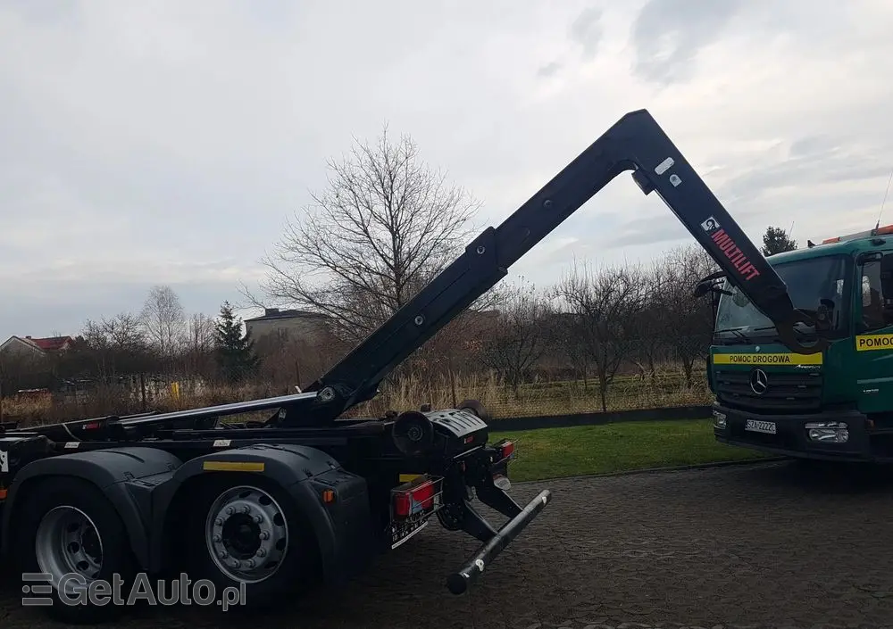 MAN 26.430 TGS 3-OSIE HAKOWIEC MULTILIFT OPTIMA 20S HIAB KLIMA 6x2 