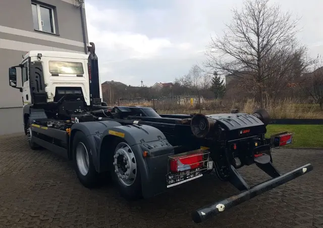 MAN 26.430 TGS 3-OSIE HAKOWIEC MULTILIFT OPTIMA 20S HIAB KLIMA 6x2 