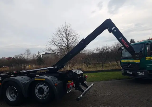 MAN 26.430 TGS 3-OSIE HAKOWIEC MULTILIFT OPTIMA 20S HIAB KLIMA 6x2 