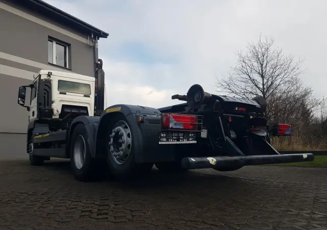 MAN 26.430 TGS 3-OSIE HAKOWIEC MULTILIFT OPTIMA 20S HIAB KLIMA 6x2 