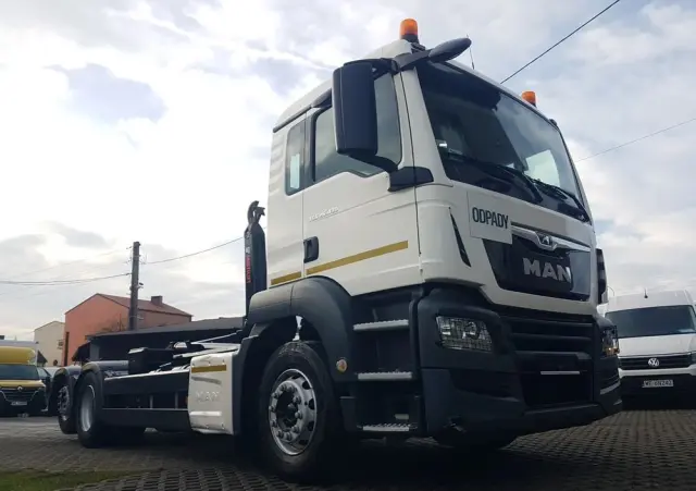 MAN 26.430 TGS 3-OSIE HAKOWIEC MULTILIFT OPTIMA 20S HIAB KLIMA 6x2 