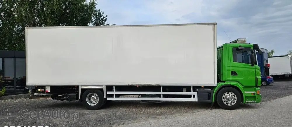 SCANIA G360 / KONTENER 8,5 M / ROLETA / OPONY 80% / AUTOMAT 