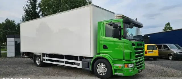 SCANIA G360 / KONTENER 8,5 M / ROLETA / OPONY 80% / AUTOMAT 