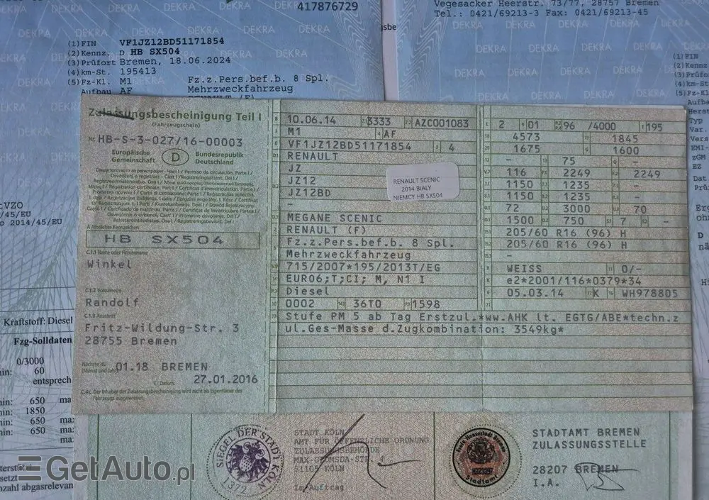 RENAULT Grand Scenic 