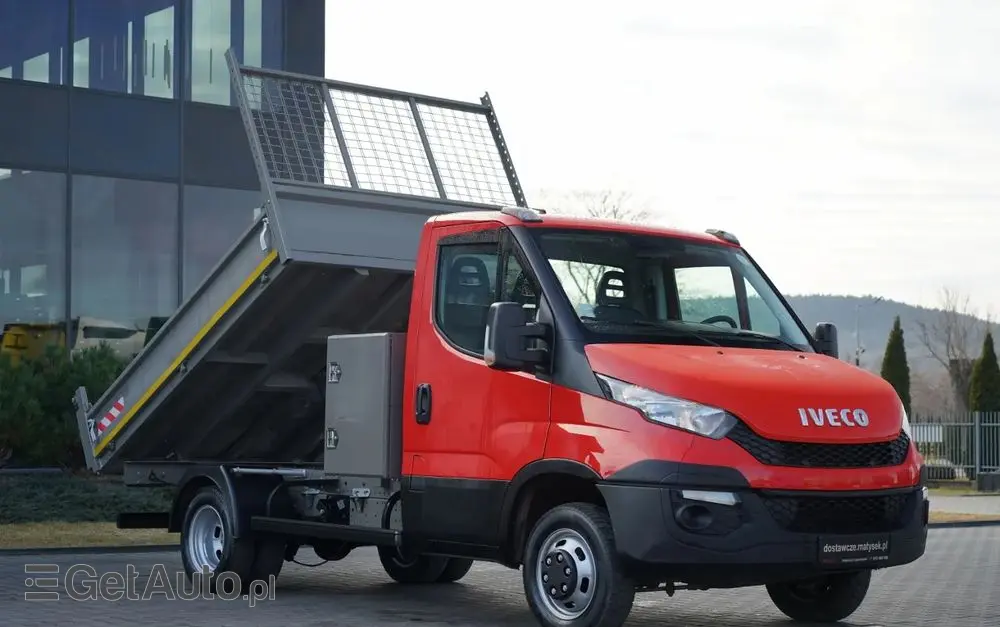 IVECO DAILY 35-130 / WYWROTKA TYLNOZSYPOWA / BLIŹNIAK / MANUAL 