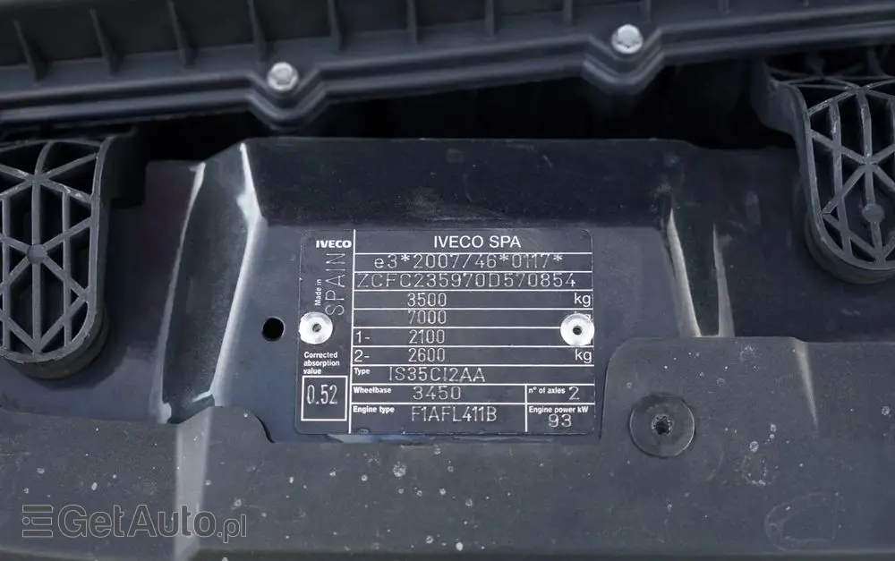 IVECO DAILY 35-130 / WYWROTKA TYLNOZSYPOWA / BLIŹNIAK / MANUAL 