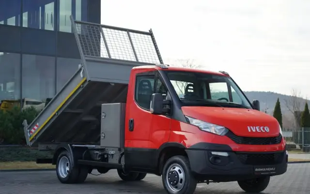 IVECO DAILY 35-130 / WYWROTKA TYLNOZSYPOWA / BLIŹNIAK / MANUAL 