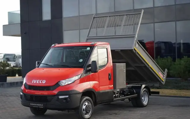 IVECO DAILY 35-130 / WYWROTKA TYLNOZSYPOWA / BLIŹNIAK / MANUAL 