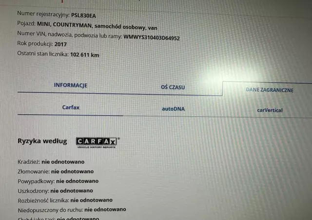 MINI Countryman Cooper