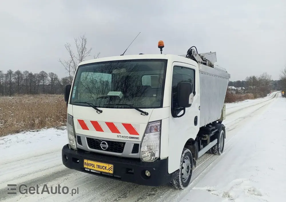 NISSAN Cabstar NT400/ŚMIECARKA +WYWROT DO 3,5T MODEL35.12/FRANCJA 