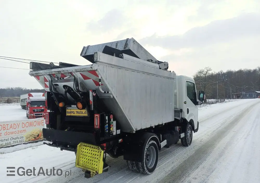 NISSAN Cabstar NT400/ŚMIECARKA +WYWROT DO 3,5T MODEL35.12/FRANCJA 