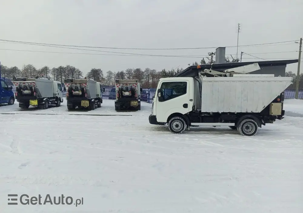 NISSAN Cabstar NT400/ŚMIECARKA +WYWROT DO 3,5T MODEL35.12/FRANCJA 