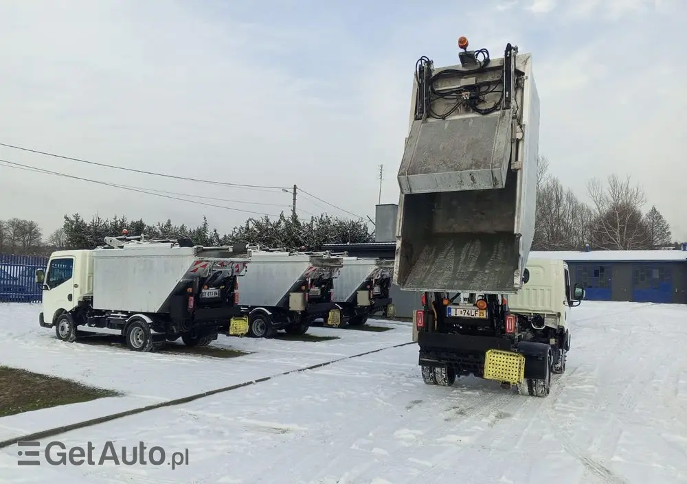 NISSAN Cabstar NT400/ŚMIECARKA +WYWROT DO 3,5T MODEL35.12/FRANCJA 