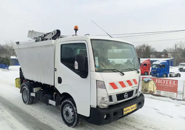 NISSAN Cabstar NT400/ŚMIECARKA +WYWROT DO 3,5T MODEL35.12/FRANCJA 