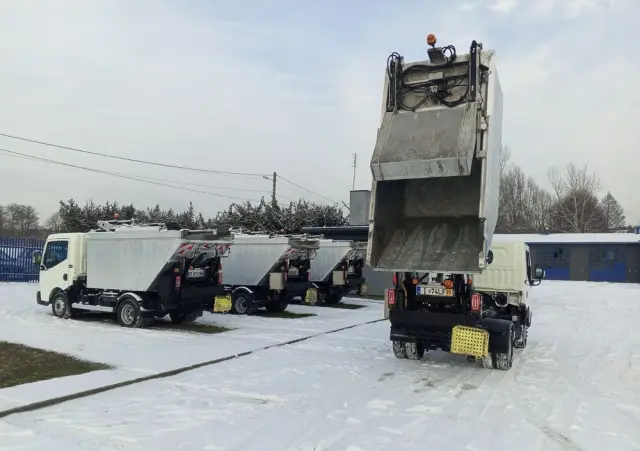 NISSAN Cabstar NT400/ŚMIECARKA +WYWROT DO 3,5T MODEL35.12/FRANCJA 