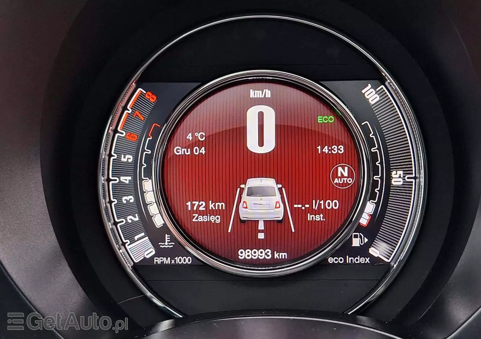 FIAT 500 1.2 Collezione Dualogic EU6d