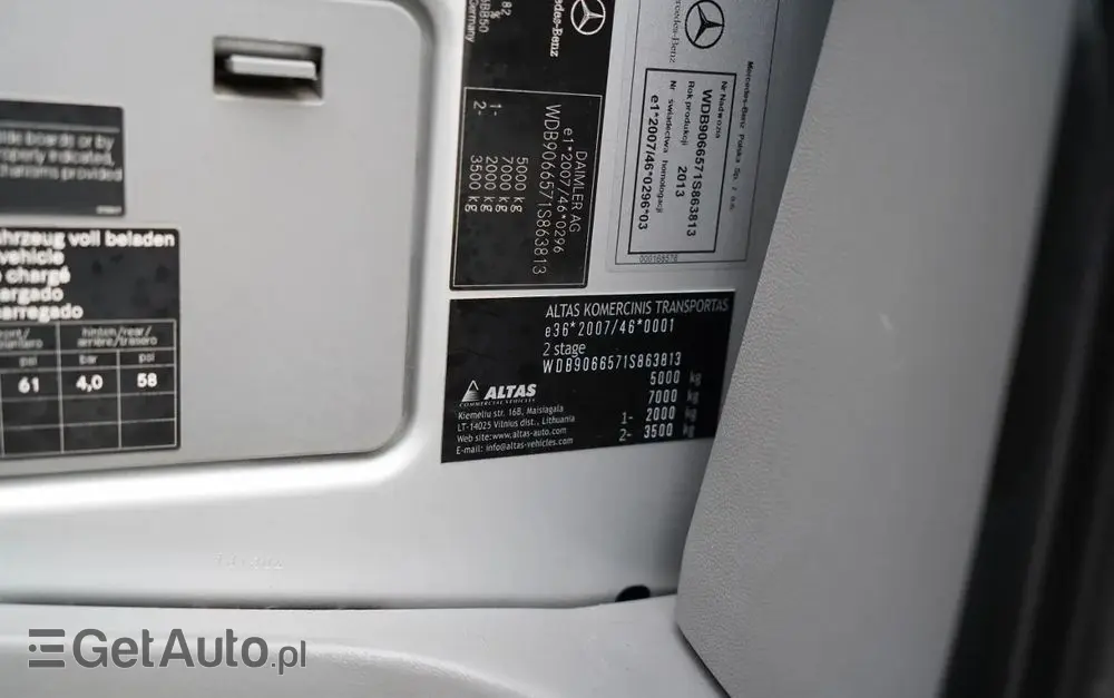 MERCEDES-BENZ / SPRINTER 516  /  SPROWADZONY /  KLIMA  / 