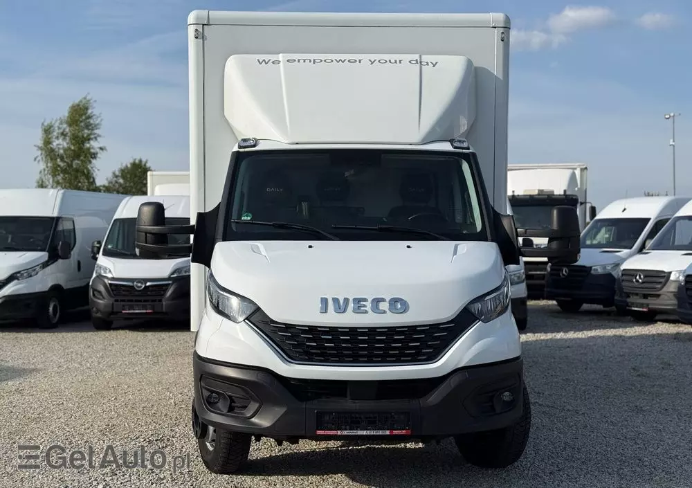 IVECO Daily 72-180/Automat Hi-Matic/Aktywny tempomat/Full LED/kontener 15 epalet/winda 1000kg/poduszki fabryczne/kamera cofania 