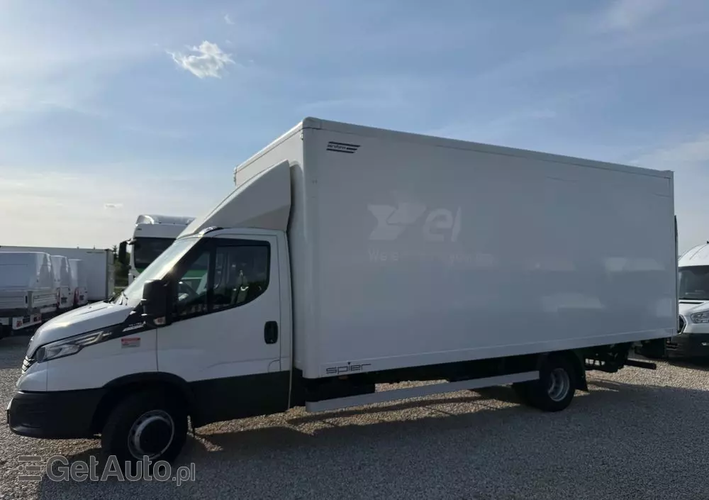 IVECO Daily 72-180/Automat Hi-Matic/Aktywny tempomat/Full LED/kontener 15 epalet/winda 1000kg/poduszki fabryczne/kamera cofania 