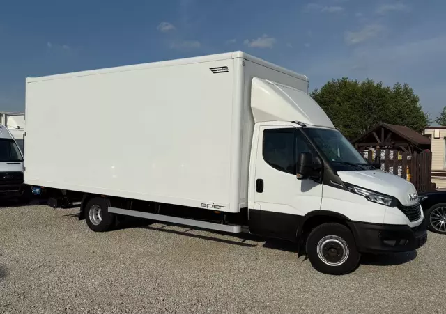 IVECO Daily 72-180/Automat Hi-Matic/Aktywny tempomat/Full LED/kontener 15 epalet/winda 1000kg/poduszki fabryczne/kamera cofania 