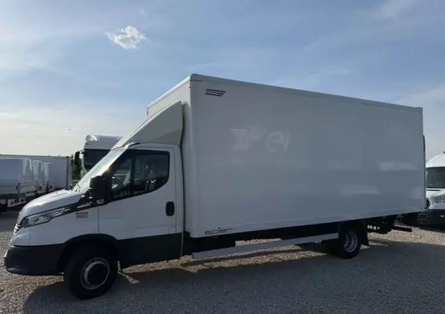 IVECO Daily 72-180/Automat Hi-Matic/Aktywny tempomat/Full LED/kontener 15 epalet/winda 1000kg/poduszki fabryczne/kamera cofania 