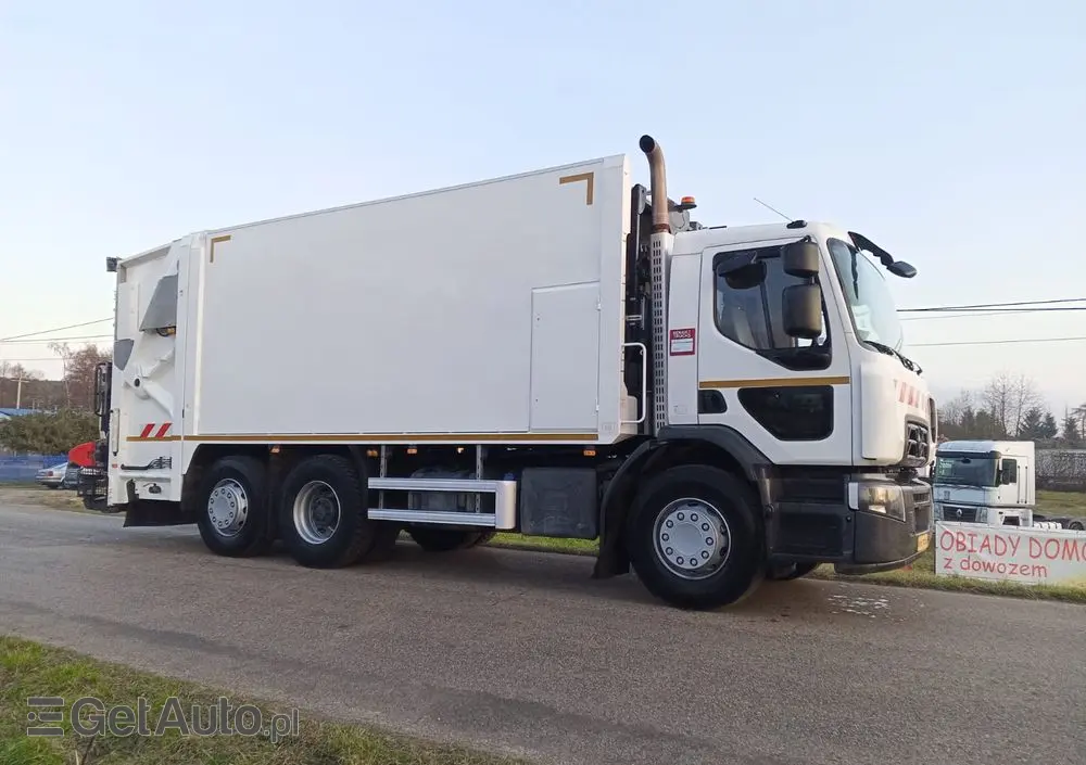 RENAULT Renault Śmieciarka Renault D WIDE / Euro 6 / SEMAT 