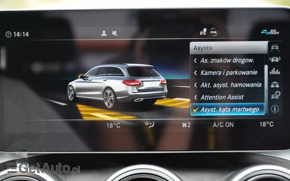 MERCEDES-BENZ Klasa C 200 4MATIC 9G-TRONIC