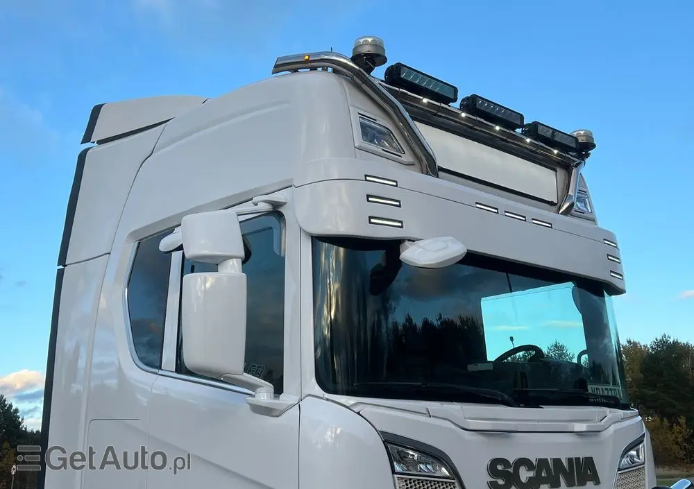 SCANIA Scania R650 z Niemiec bez EGR tylko SCR pełne wyposażenie FULL AIR V8 
