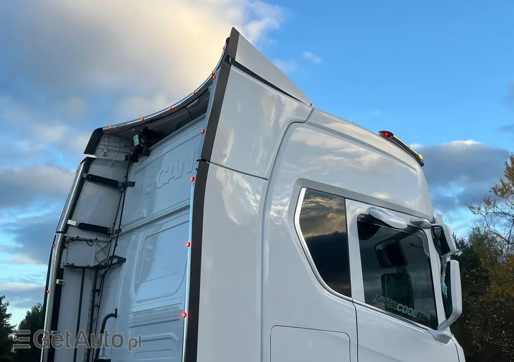 SCANIA Scania R650 z Niemiec bez EGR tylko SCR pełne wyposażenie FULL AIR V8 