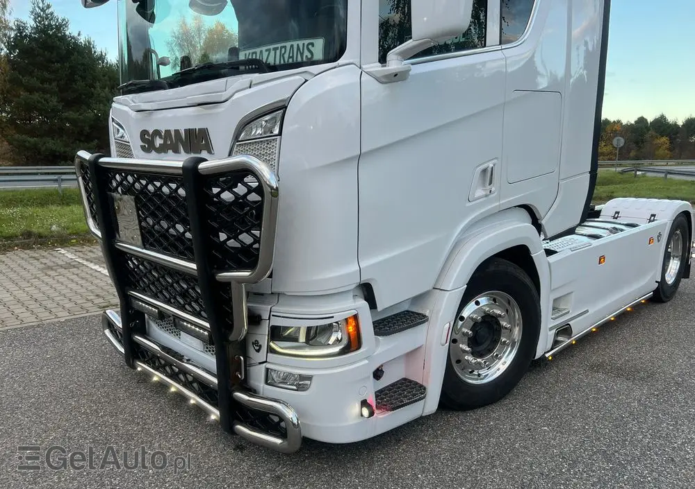 SCANIA Scania R650 z Niemiec bez EGR tylko SCR pełne wyposażenie FULL AIR V8 