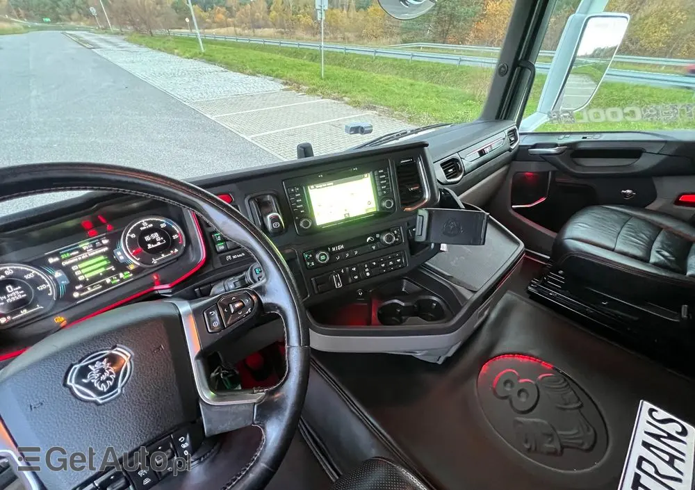 SCANIA Scania R650 z Niemiec bez EGR tylko SCR pełne wyposażenie FULL AIR V8 