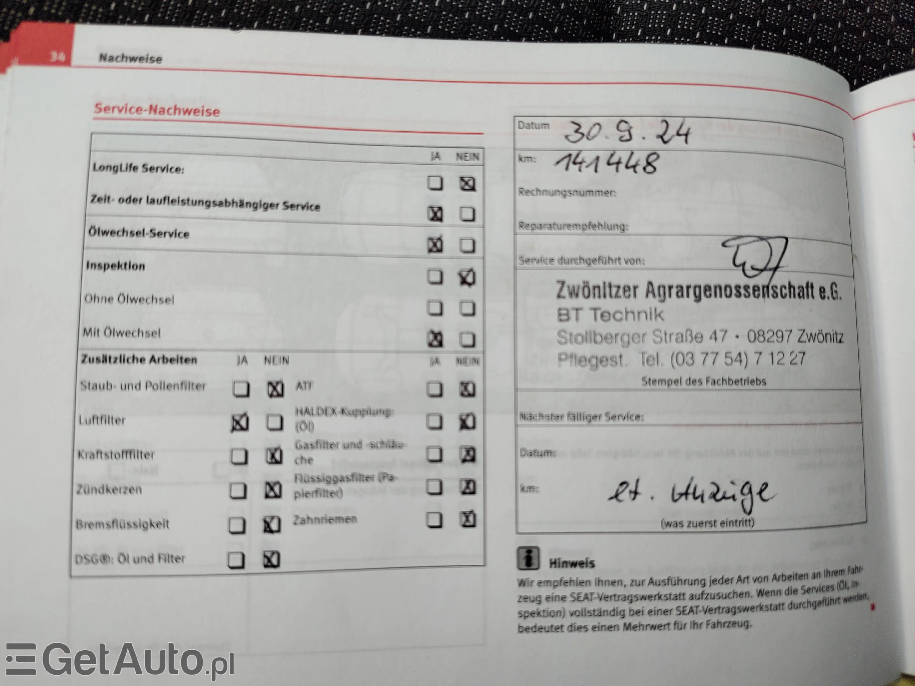 SEAT Leon Reference