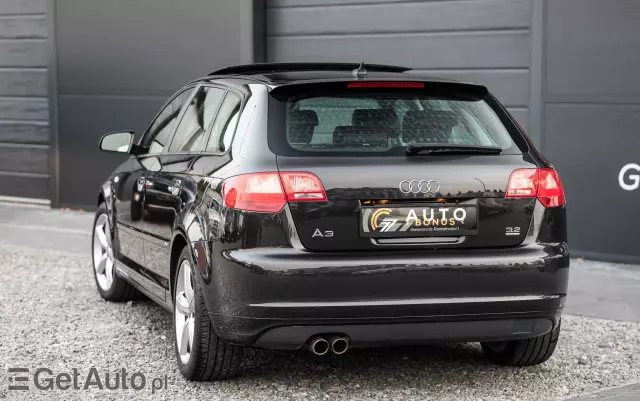 AUDI A3 3.2 Sportback quattro S tronic S line Sportpaket plus