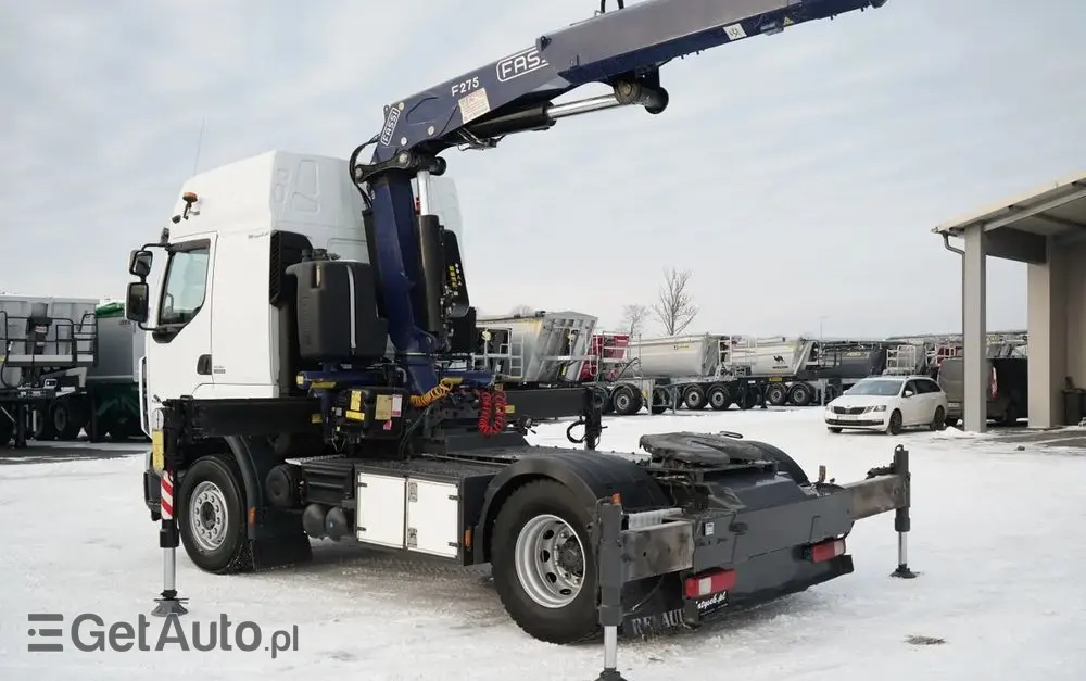 RENAULT PREMIUM LANDER 460 DXI / 4x2 / HDS FASSI F275A 2.6 / WYSIEG 17 m  / STEROWANIE RADIOWE 