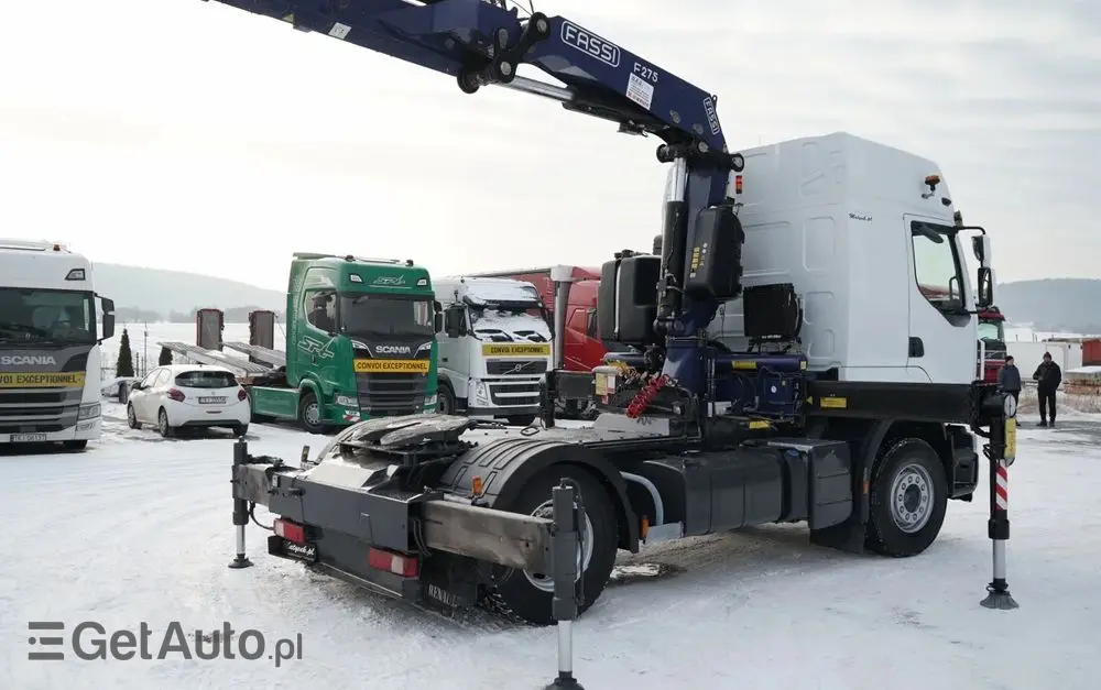 RENAULT PREMIUM LANDER 460 DXI / 4x2 / HDS FASSI F275A 2.6 / WYSIEG 17 m  / STEROWANIE RADIOWE 